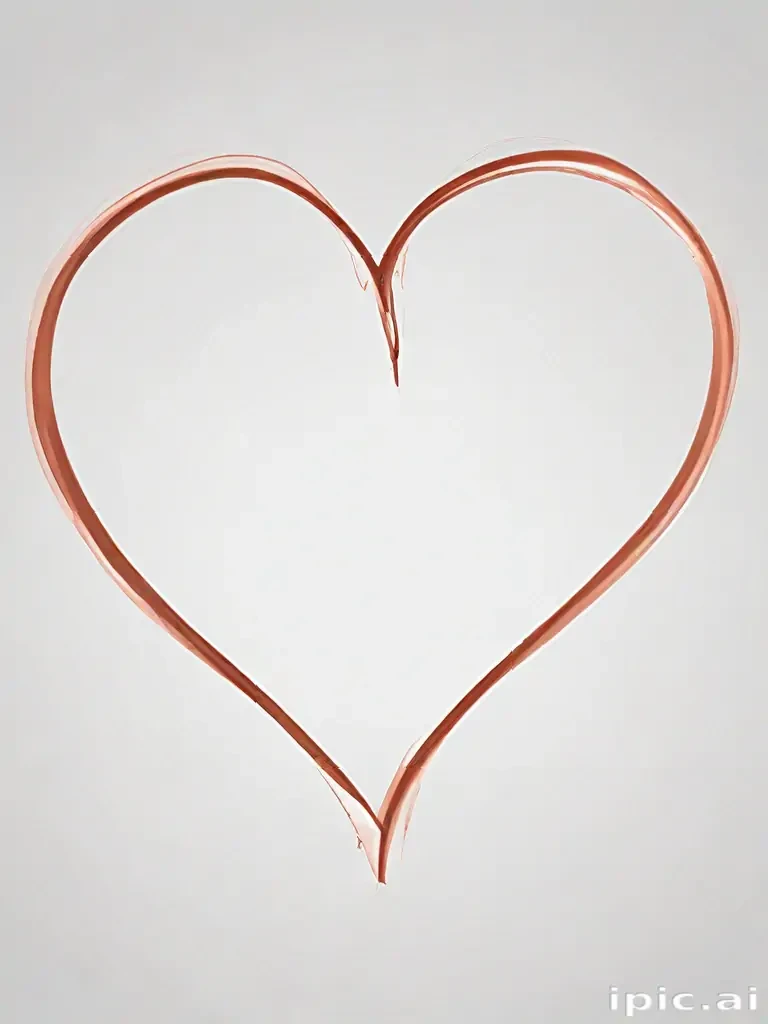 heart outline transparent