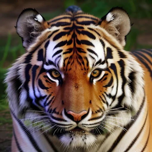tiger face png