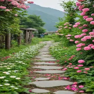 flower line