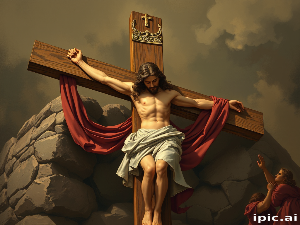 jesus christ on the cross pictures