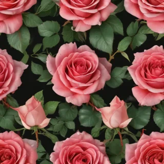 rose border png
