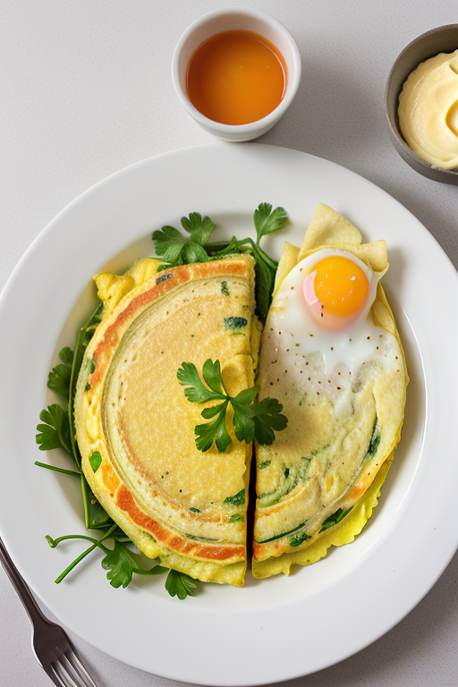 nutrition in 3 egg omelette