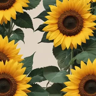 aesthetic sunflower