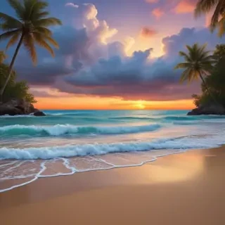 aesthetic backgrounds beach