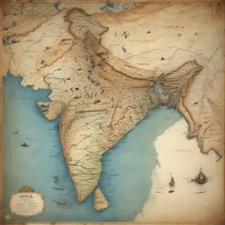 map of india