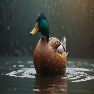 background duck