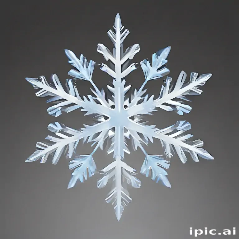 snowflake clipart transparent background