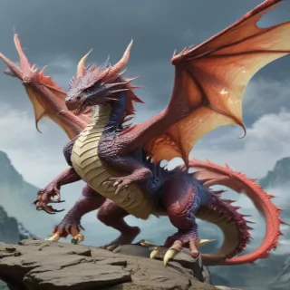 transparent dragon