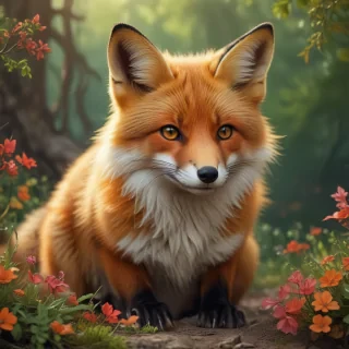 cute fox backgrounds