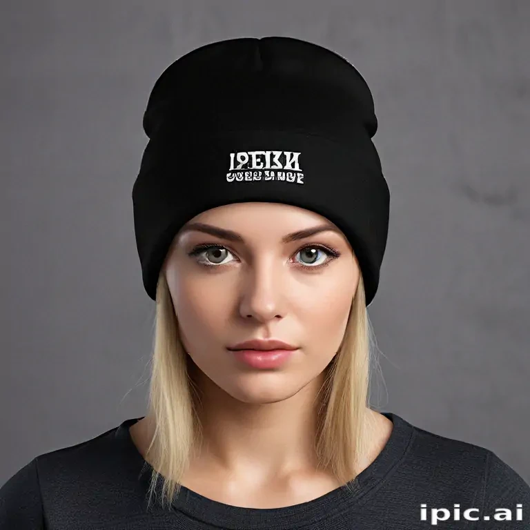beanie mock up