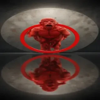 red circle