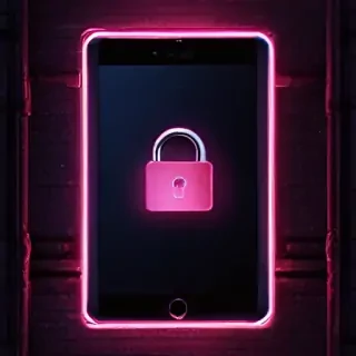 lock screen neon wallpaper iphone