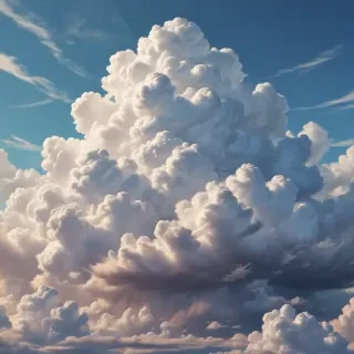 cartoon cloud drawing