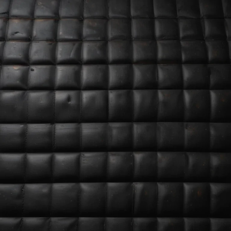 black checkered background