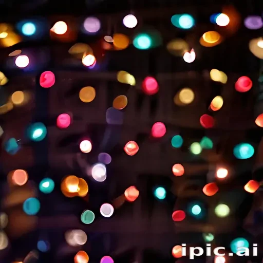 christmas lights iphone wallpaper