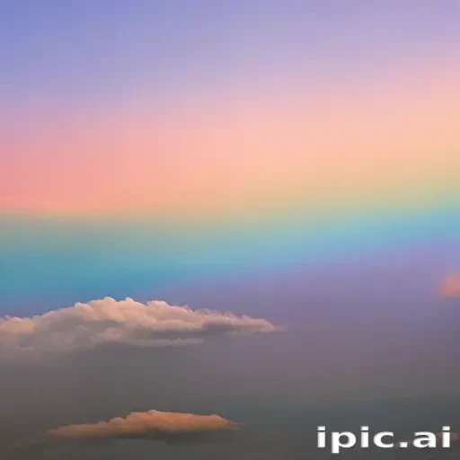 pastel rainbow