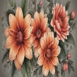 flower drawing png