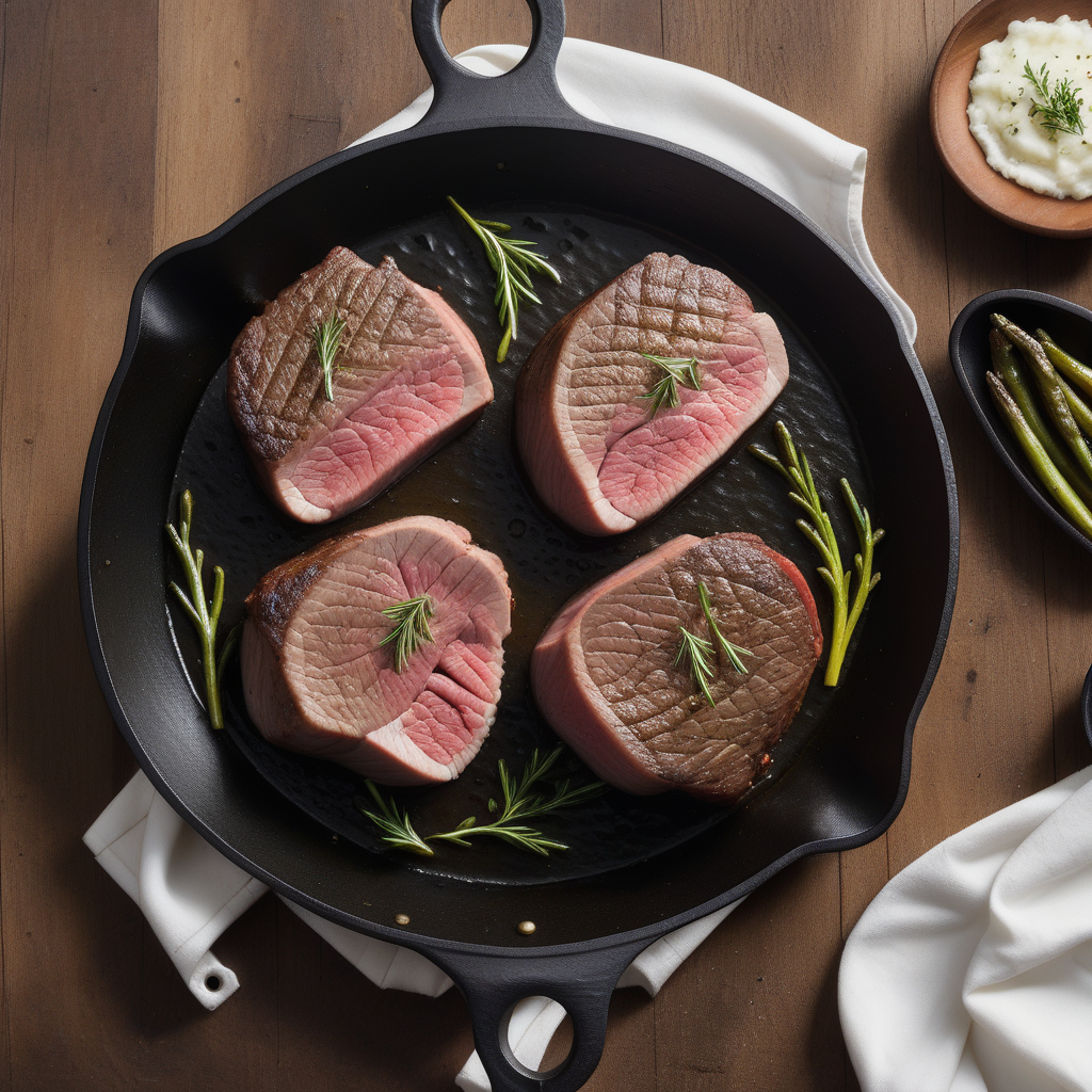 how to cook filet in cast iron