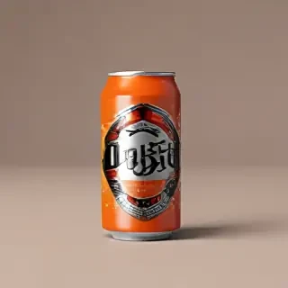 beer can mockup