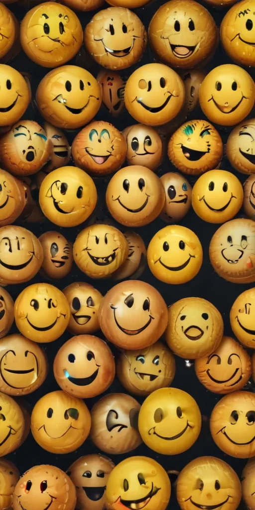 smiley face no background