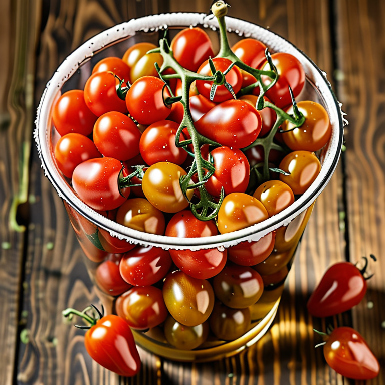 how many cherry tomatoes in a pint