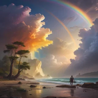 rainbow backgroud