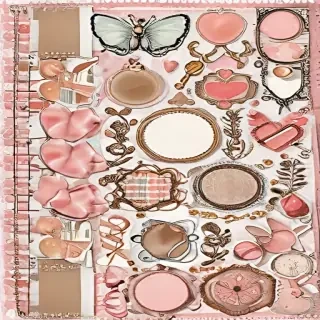 scrapbook stickers png