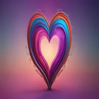 aesthetic heart background