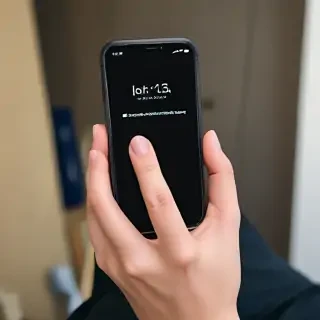 person holding phone