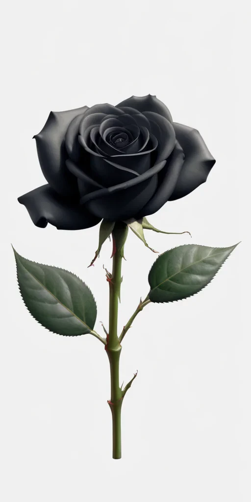 black rose png
