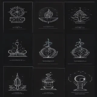 aesthetic line art