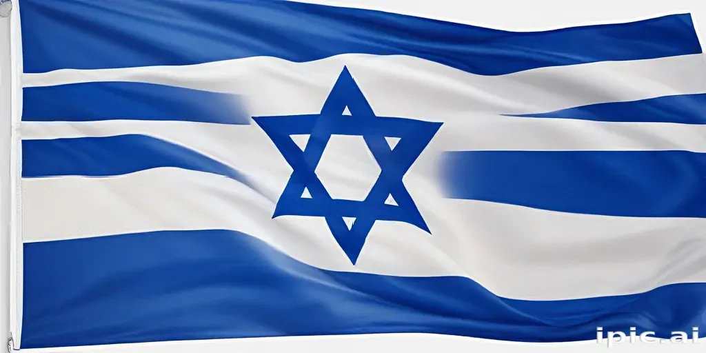 transparent israel flag