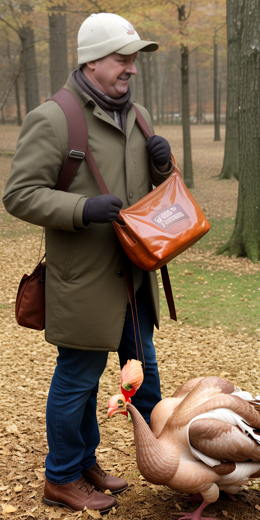 how much does a turkey bag weigh