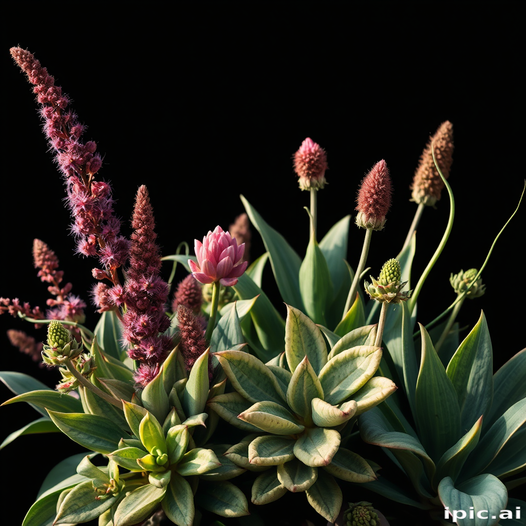 aesthetic plants png
