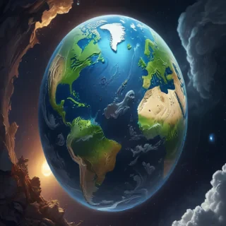 cartoon picture planet earth