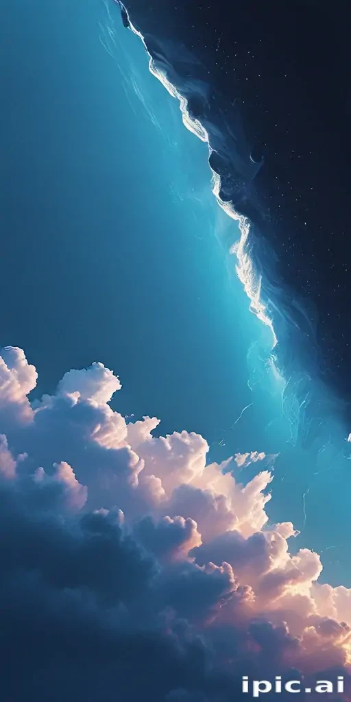 blue aesthetic wallpapers iphone