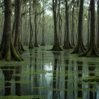 swamp background