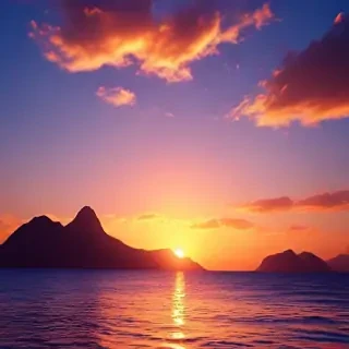 cute sunset wallpaper