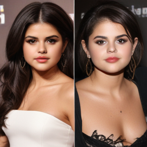 why does selena gomez look weird