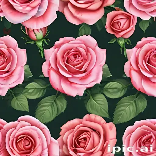 rose border