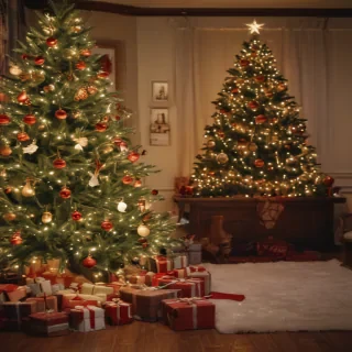 christmas background aesthetic