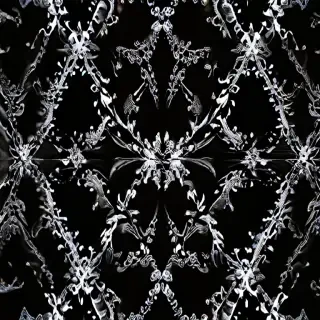 black with white pattern