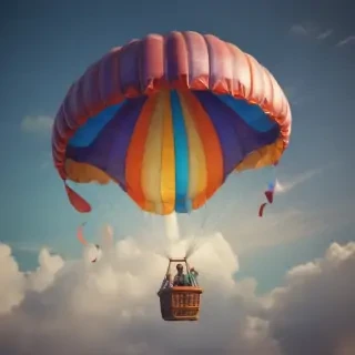 parachute png