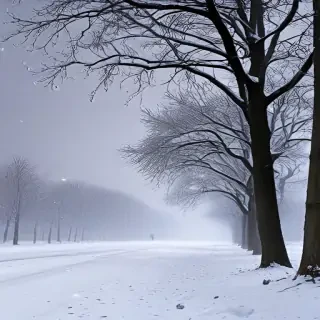 snowing iphone wallpaper