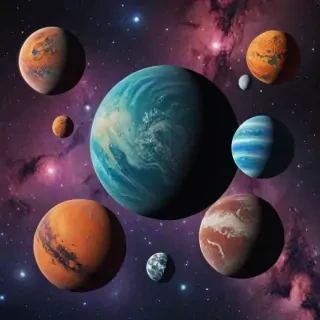 aesthetic planets