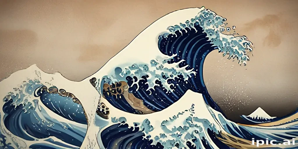 the great wave wallpaper