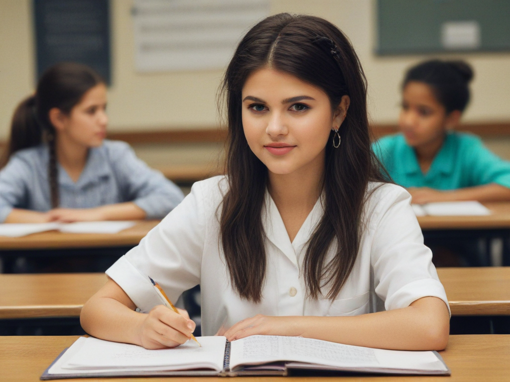 selena gomez education