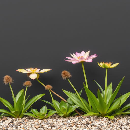 plants no background