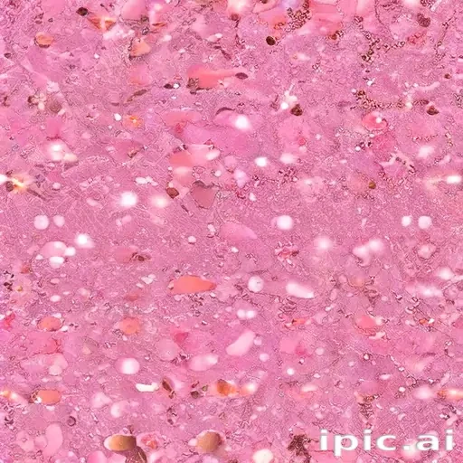 Vibrant Pink Abstract Texture with Varying Shapes and Patterns Throughout