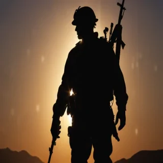 soldier silhouette